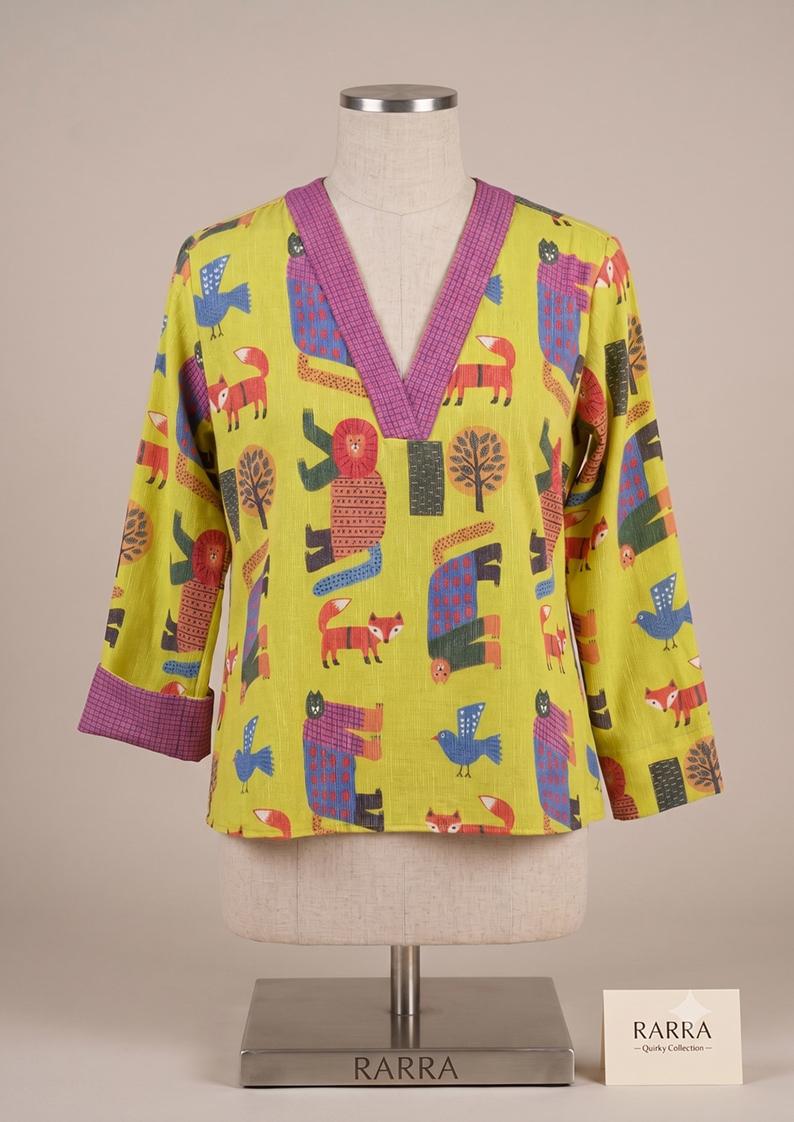 Vantara Wild Whimsy Tunic