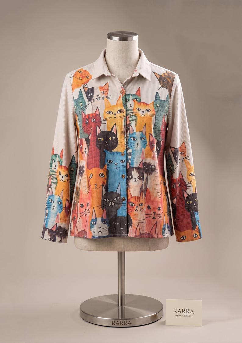 Meow Mosaic Shirt