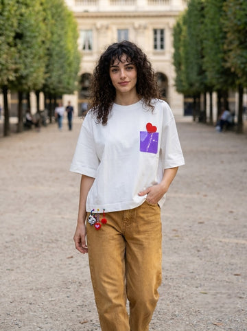 Snow White Heart T-shirt