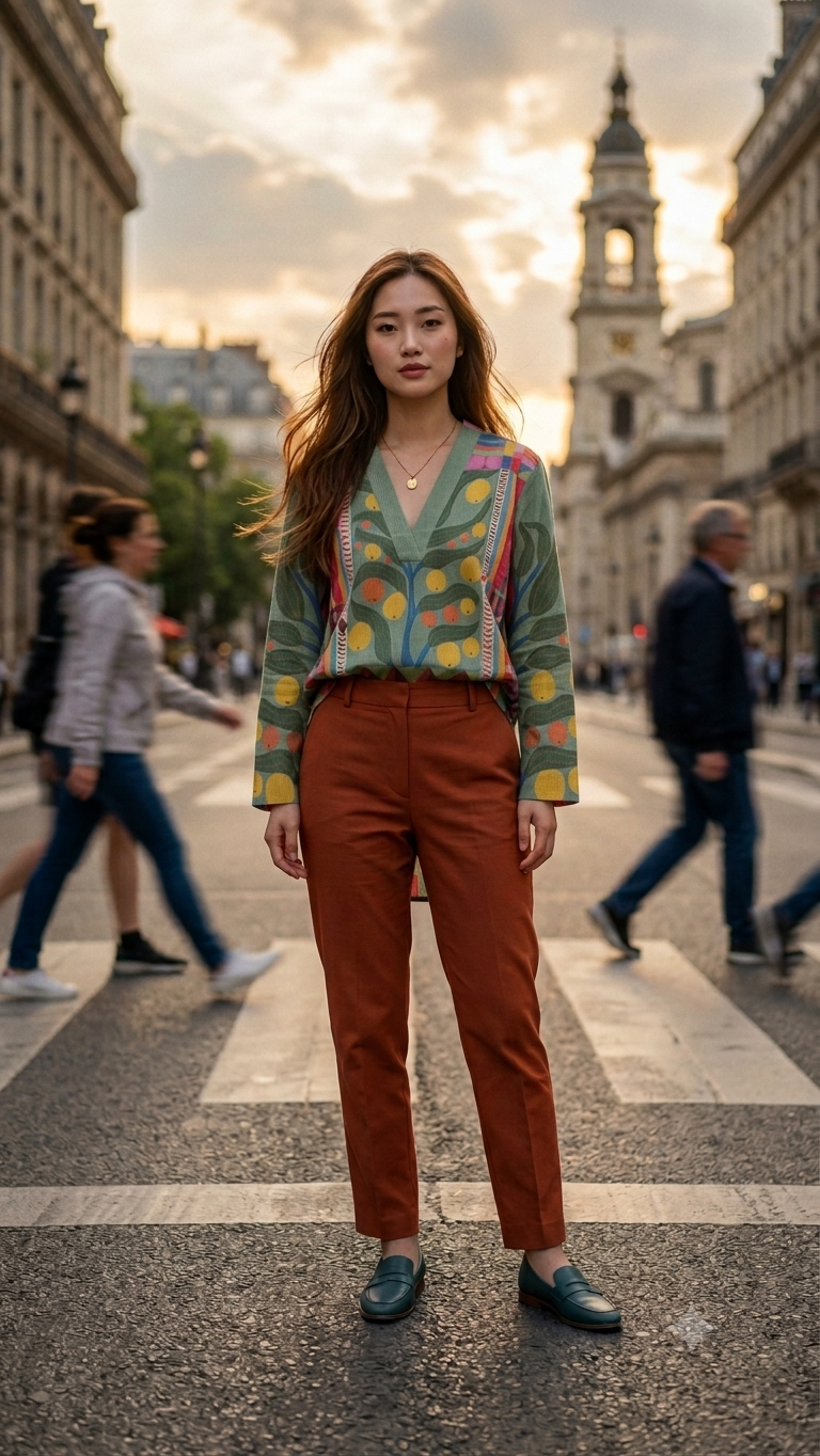 Prism Garden Printed Tunic