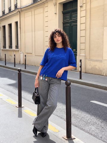 Santorini Blue Essential T-shirt