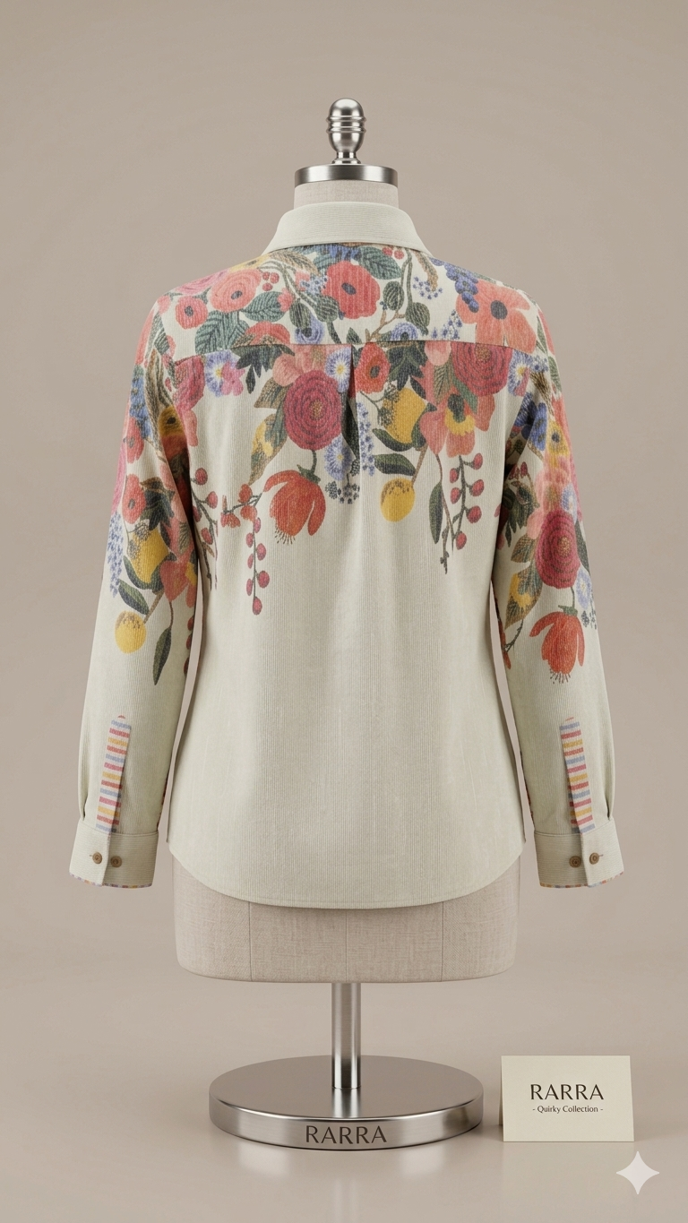 Sage Green Garden Muse Floral Tunic