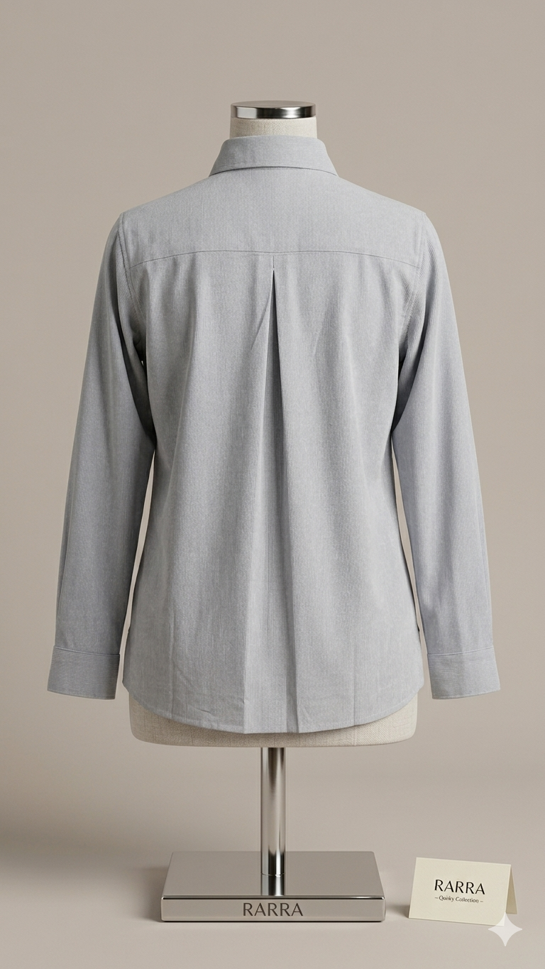 Grey Feline Cat Print Tunic