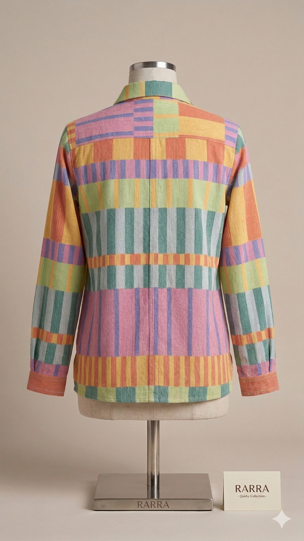Mustard Multi-Colour Striped Casual Tunic