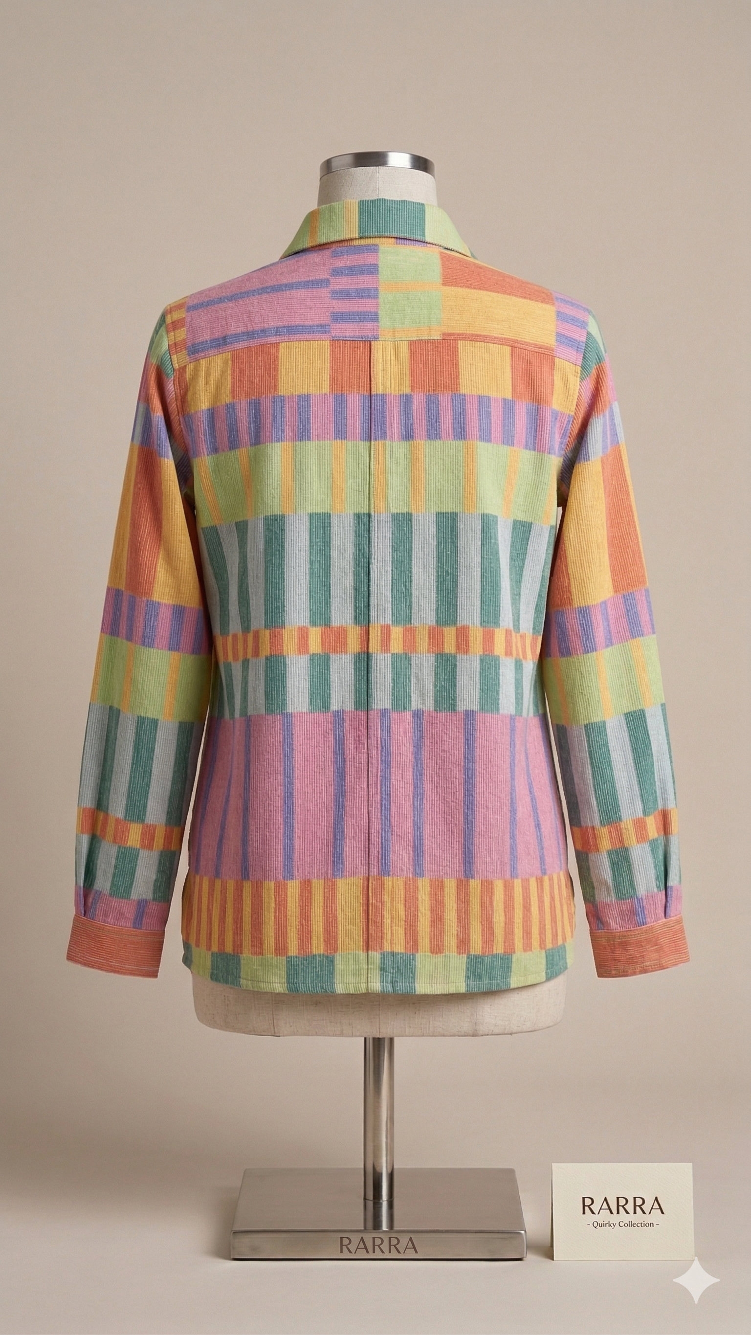 Mustard Multi-Colour Striped Casual Tunic