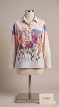 Ivory Base Multi-Colour Floral Print Casual Tunic