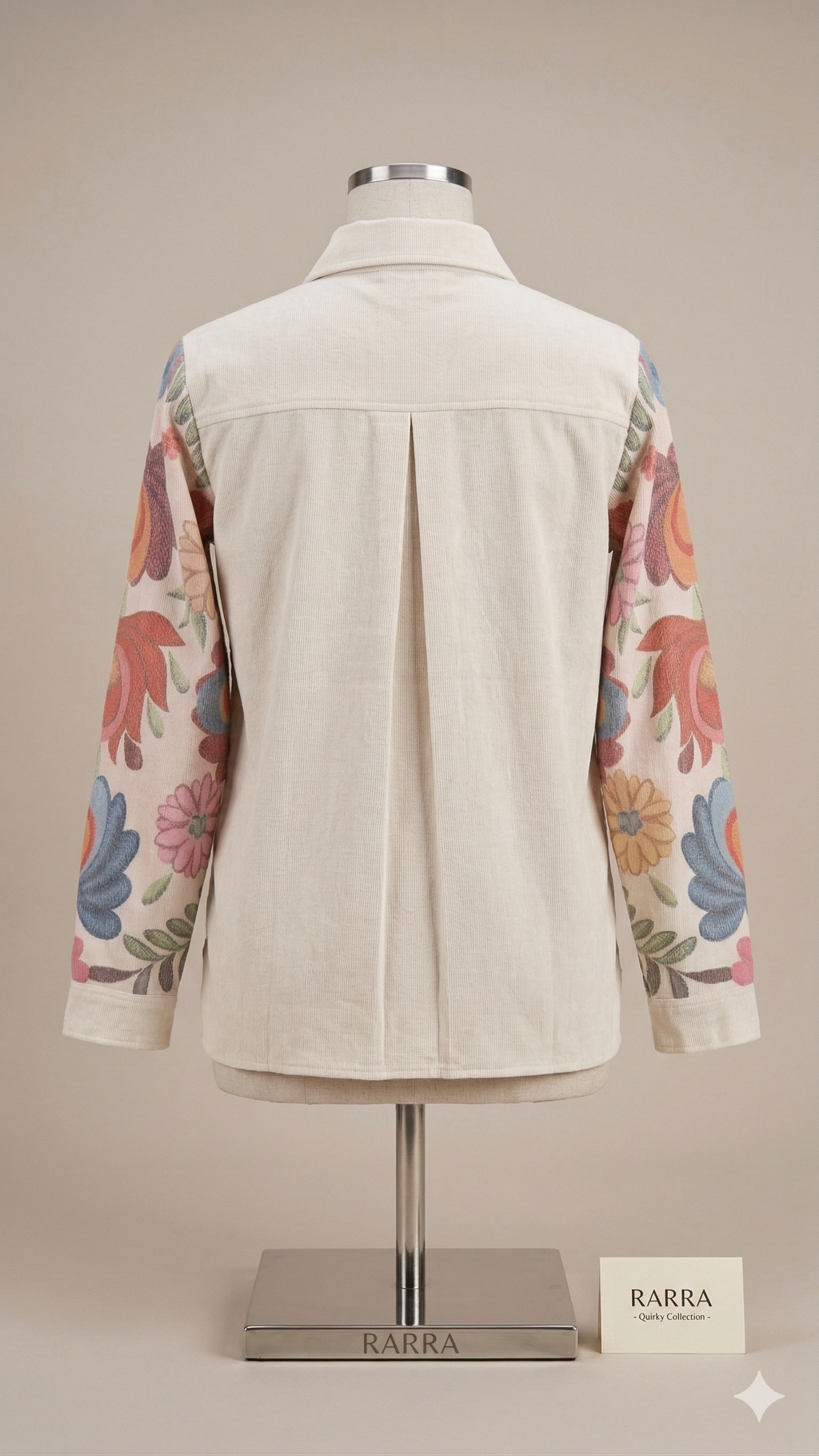 Ivory Bloom Floral Tunic