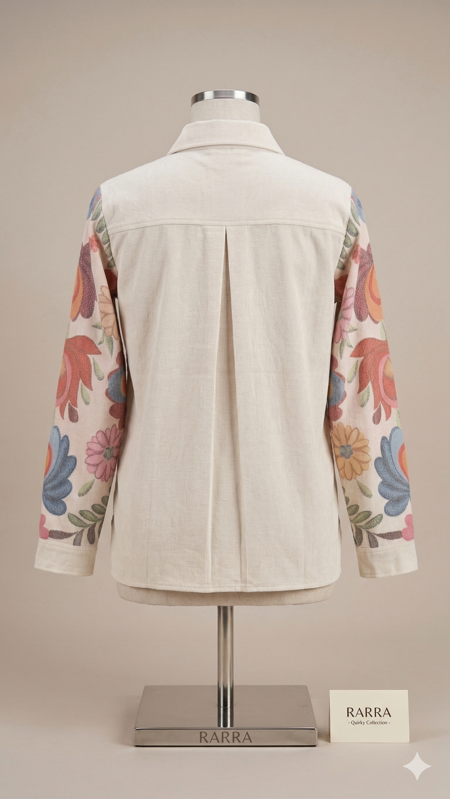 Ivory Bloom Floral Tunic