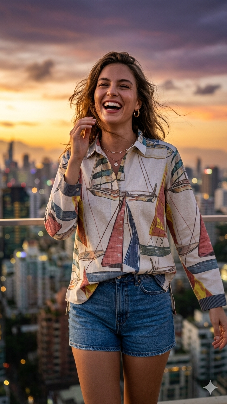 The Vintage Sailboat Tunic