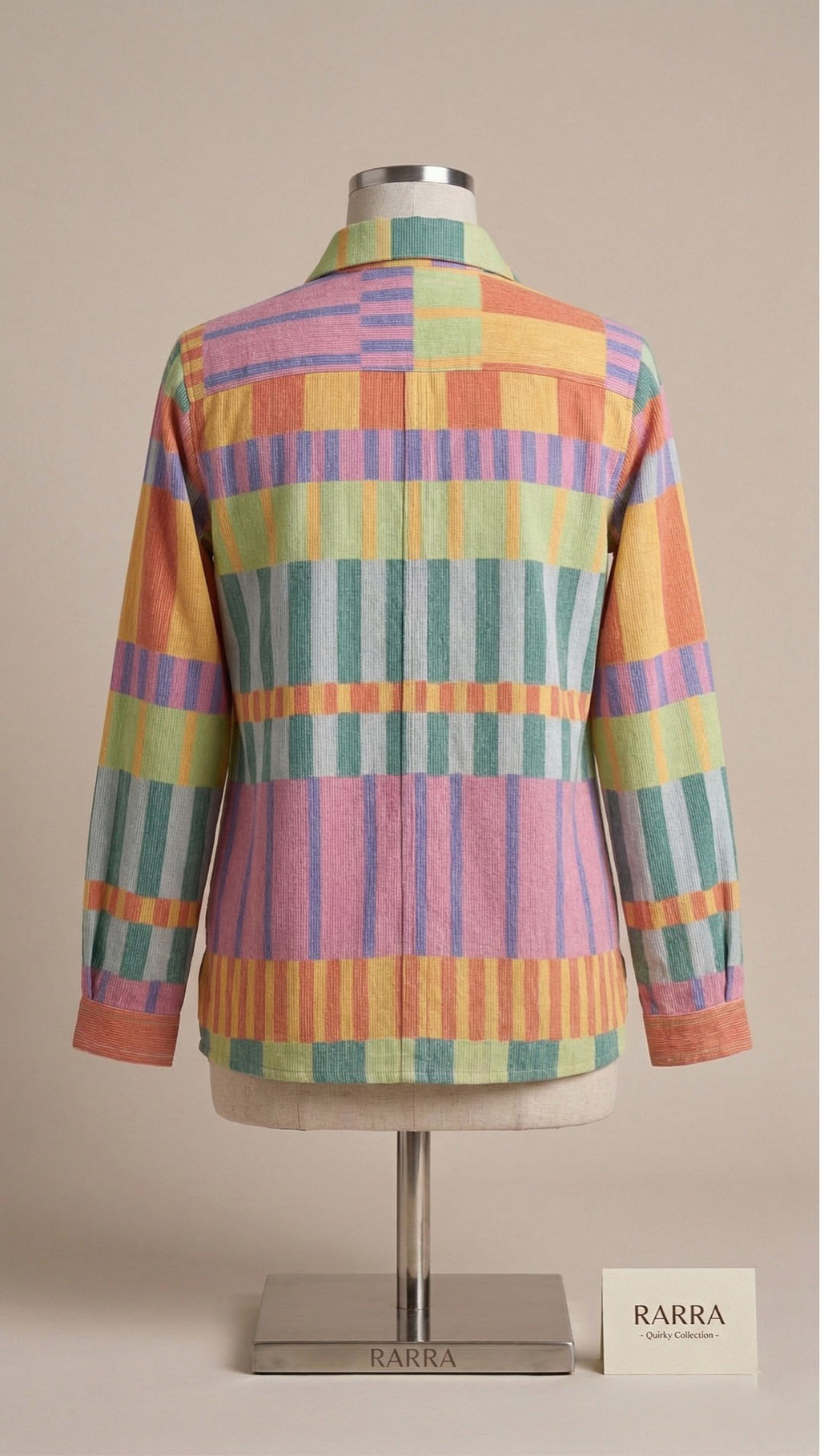 Mustard Multi-Colour Striped Casual Tunic