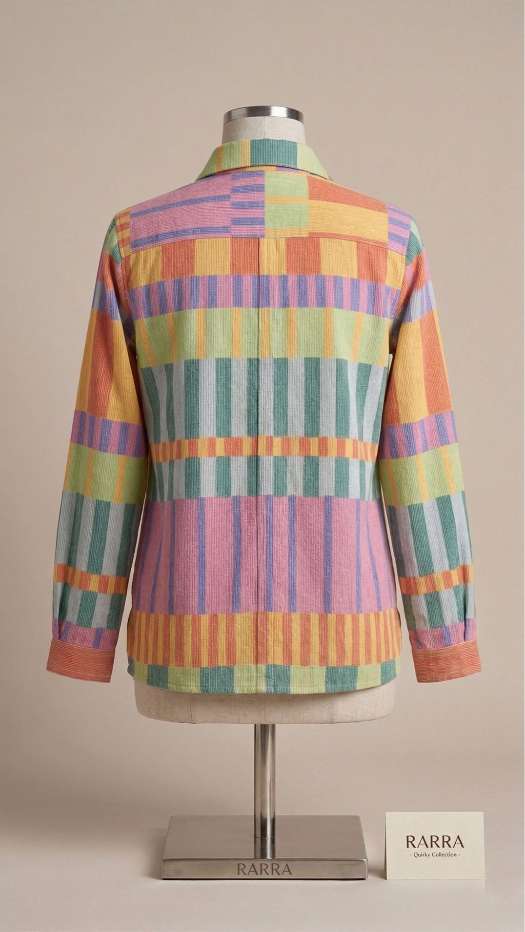 Mustard Multi-Colour Striped Casual Tunic