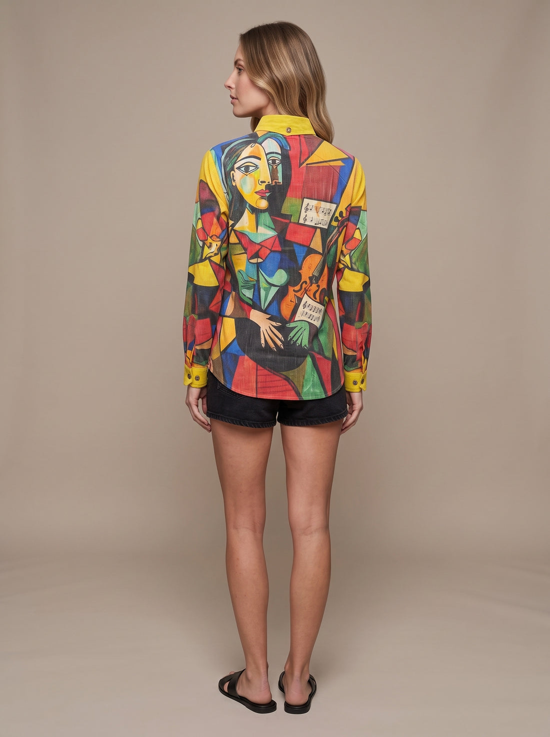 Picasso's Melody Geometric Shirt