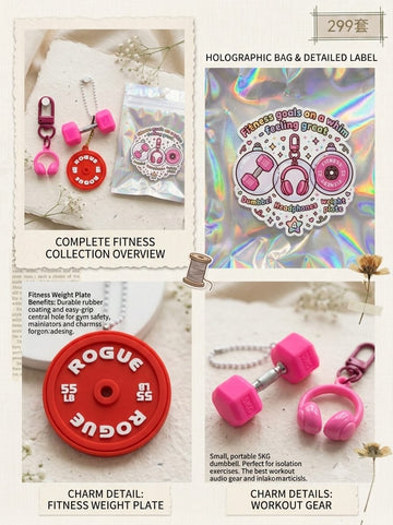 Fitness Charm Set