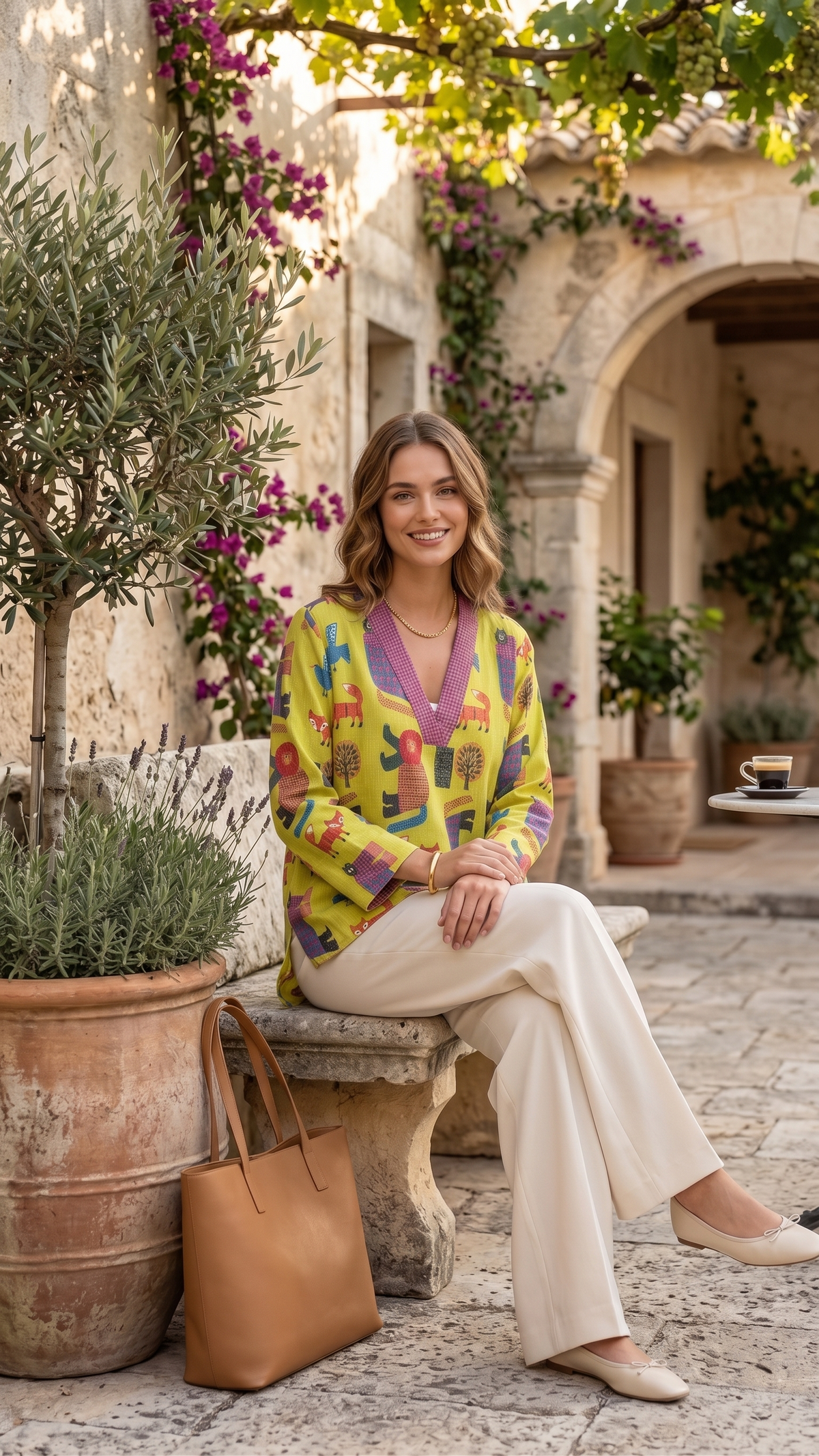 Vantara Wild Whimsy Tunic