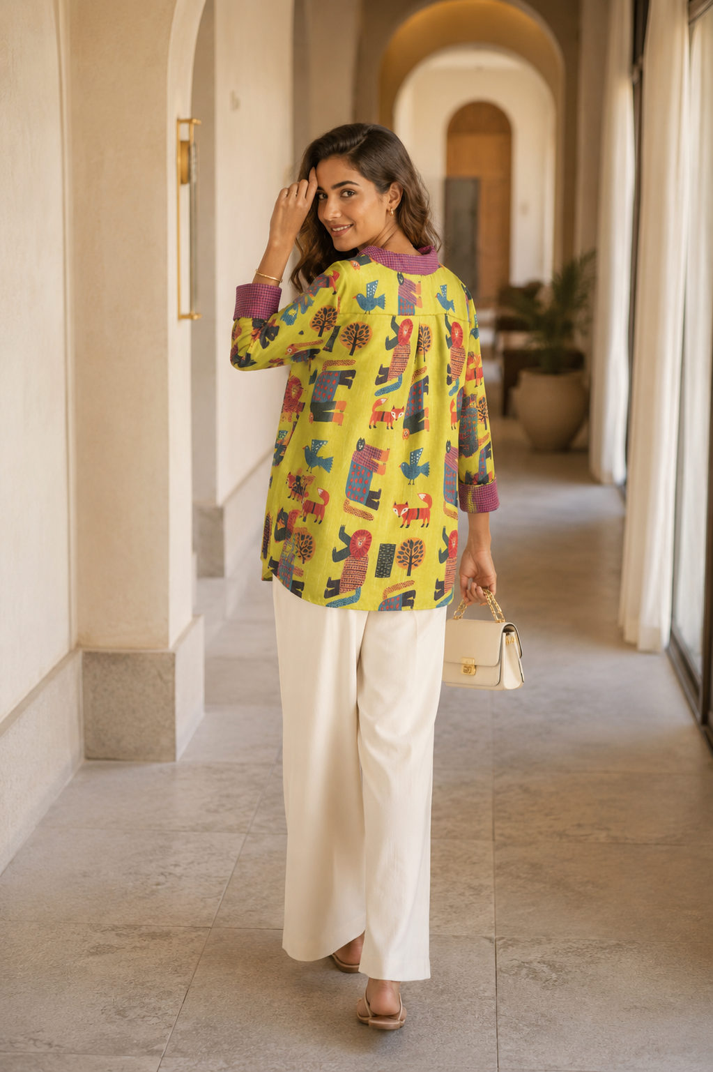 Vantara Wild Whimsy Tunic